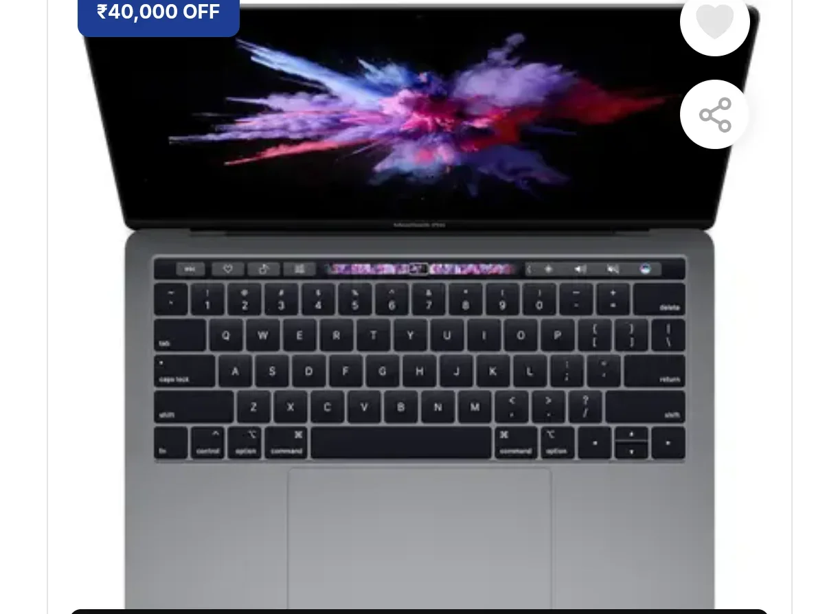 Buy Refurbished and Second Hand Apple MacBook Pro 2020 (Touch Bar Two Thunderbolt 3 ports 13'' Intel Core i5)